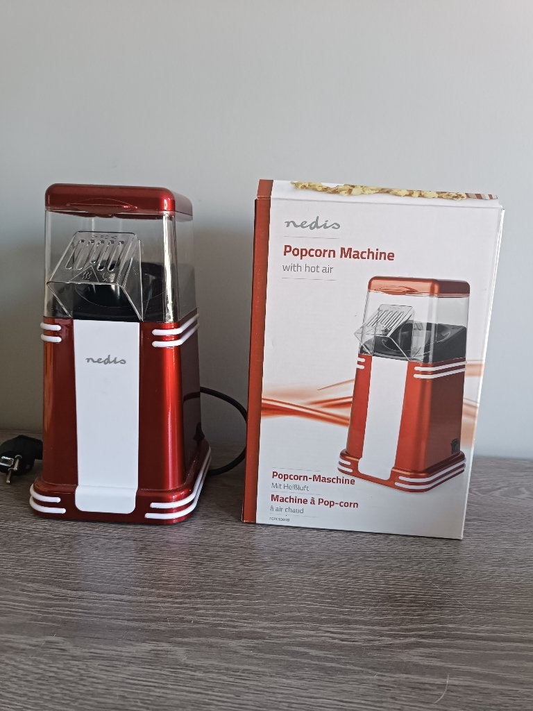 Popcornmachine als nieuw, Huis en Inrichting, Keuken | Keukenbenodigdheden, Ophalen, Overige typen, Kunststof, Zo goed als nieuw