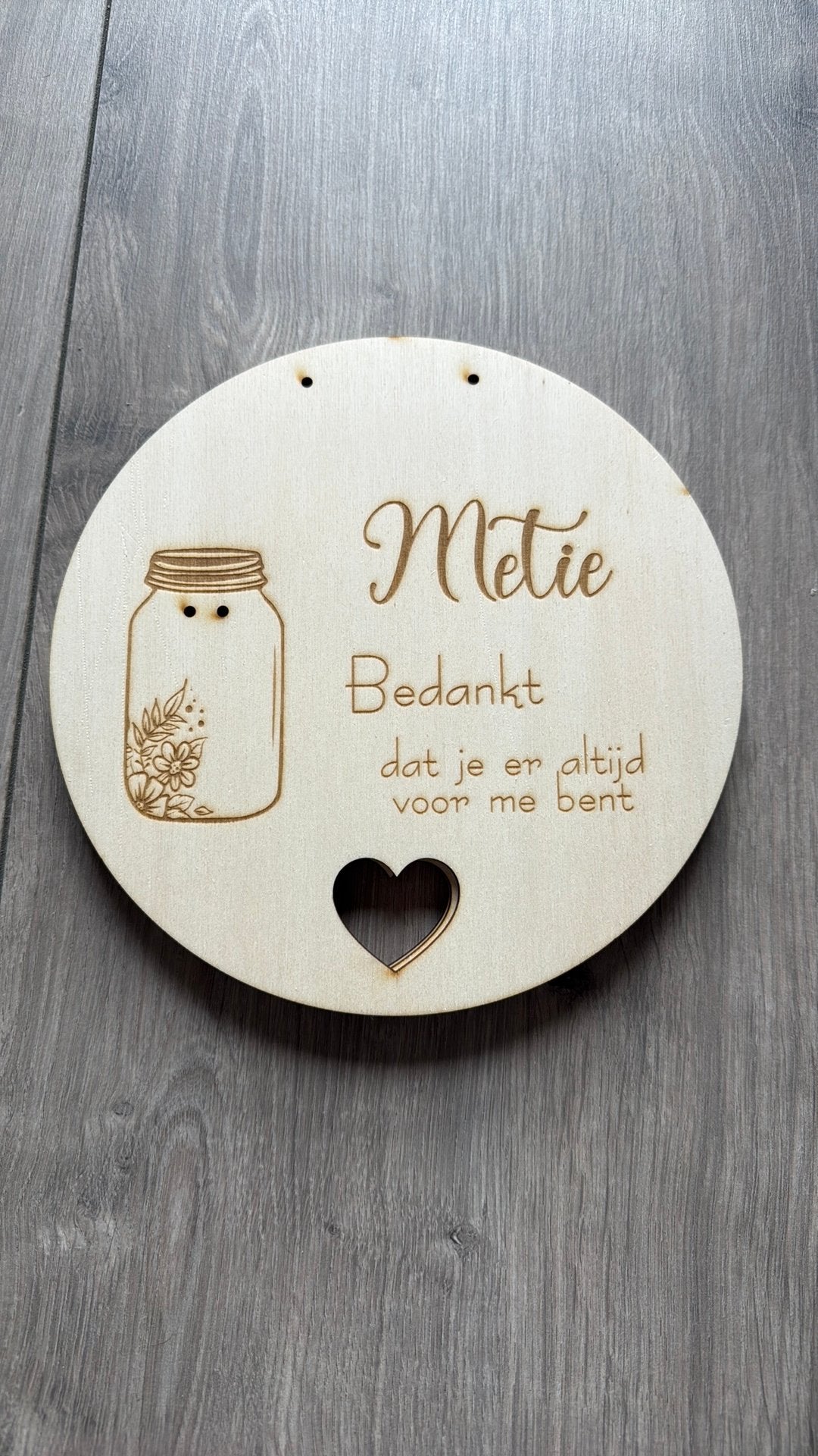 Bedankt cirkel Metie, Ophalen of Verzenden