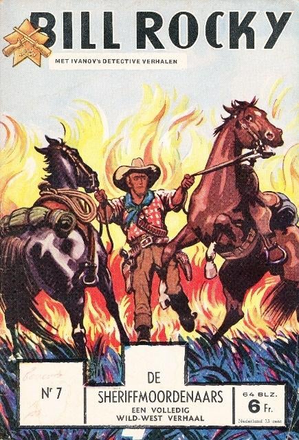 (p71) Bill Rocky, de beste Wild West verhalen, 4 boekjes, Verzenden, Gelezen