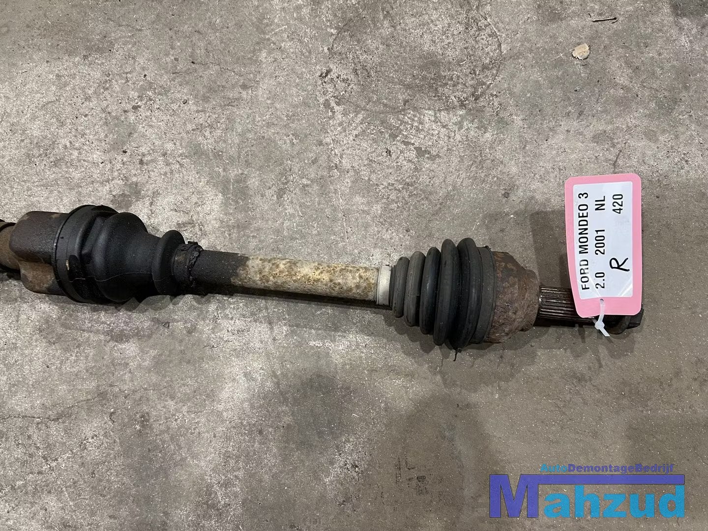 FORD MONDEO 3 2.0 16V Rechts aandrijfas 2000-2007, Gebruikt, Info@ford.com, Ford, Ford Motor Company