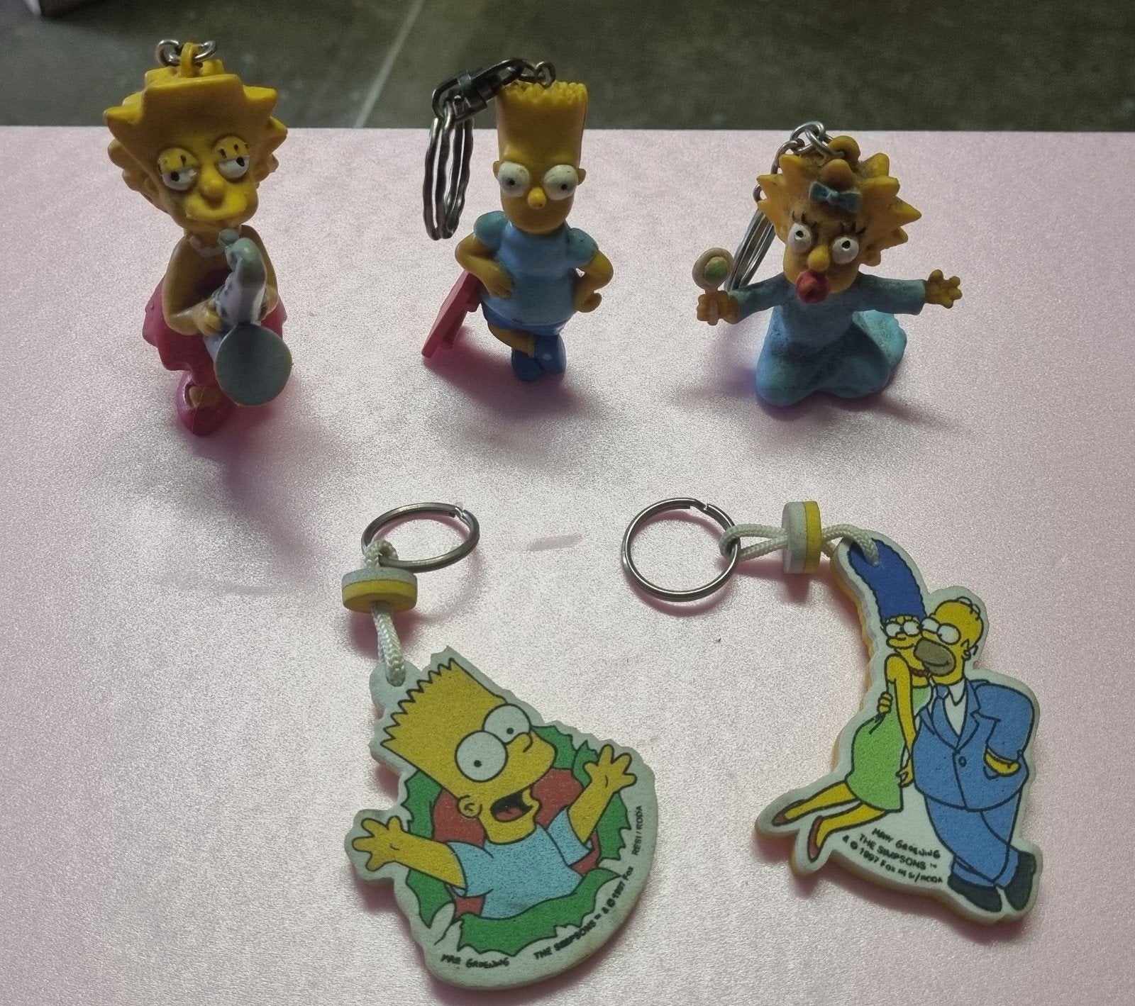 The Simpsons Sleutelhangers Vintage, Ophalen, Zo goed als nieuw, Overige typen