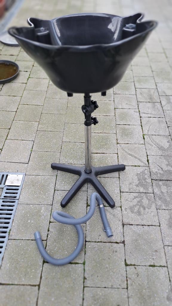 Wasbak voor wassen van haren