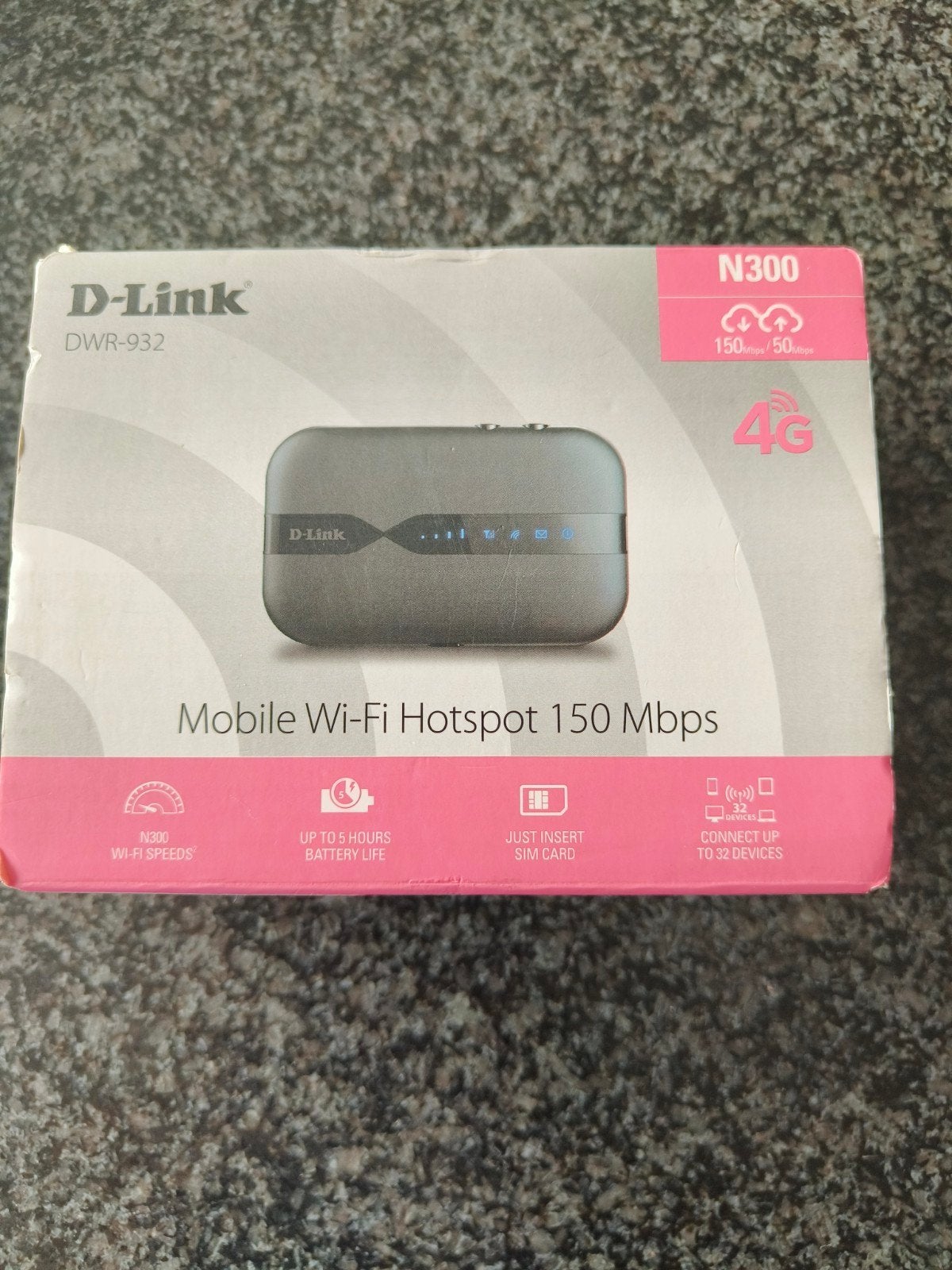 D-Link Mobiele Wifi hotspot, Computers en Software, Routers en Modems, Ophalen of Verzenden, Router