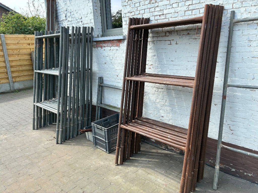 Stelling!, Doe-het-zelf en Bouw, Steigers, Ophalen, Gebruikt, Gevelsteiger, 5 meter of hoger