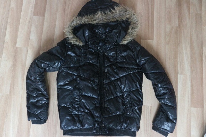 Veste courte rembourrée - Pimkie - noire - taille S, Taille 36 (S), Comme neuf, Pimkie, Noir