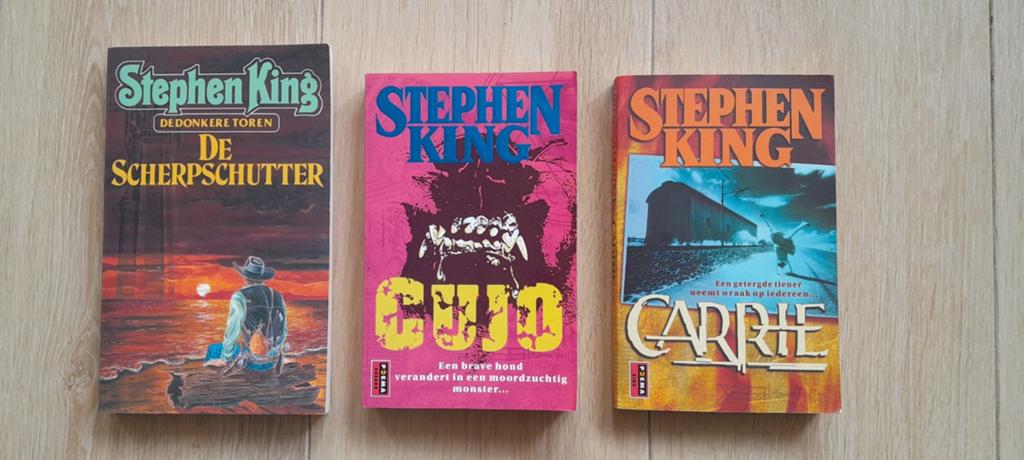 Drie Nederlandstalige Stephen King boeken., Livres, Science-fiction, Enlèvement ou Envoi, Stephen King