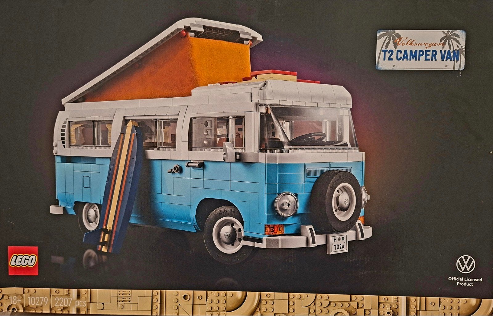 Lego Volkswagen T2 Camper Van 10279, Kinderen en Baby's, Ophalen, Lego