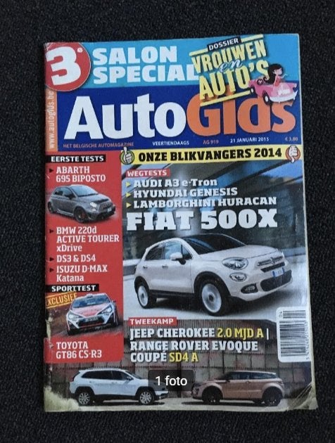 Revue AutoGuide, Enlèvement ou Envoi, Comme neuf, Général