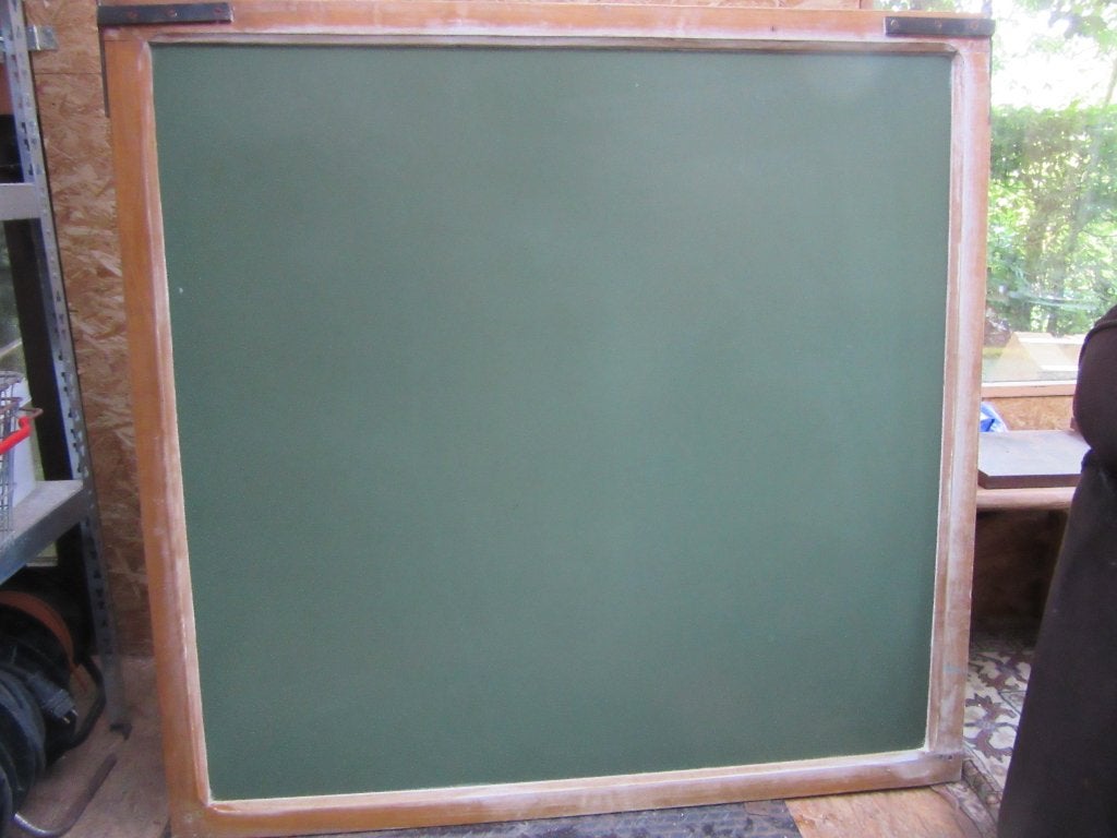 Ancien tableau noir scolaire., Enlèvement, Utilisé, Tableau noir