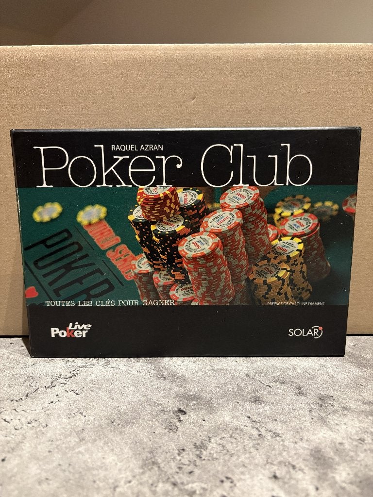 Bundel poker theorie (frans) - Poker Club by Raquel Azran, Ophalen, Raquel Azran, Zo goed als nieuw, Overige onderwerpen