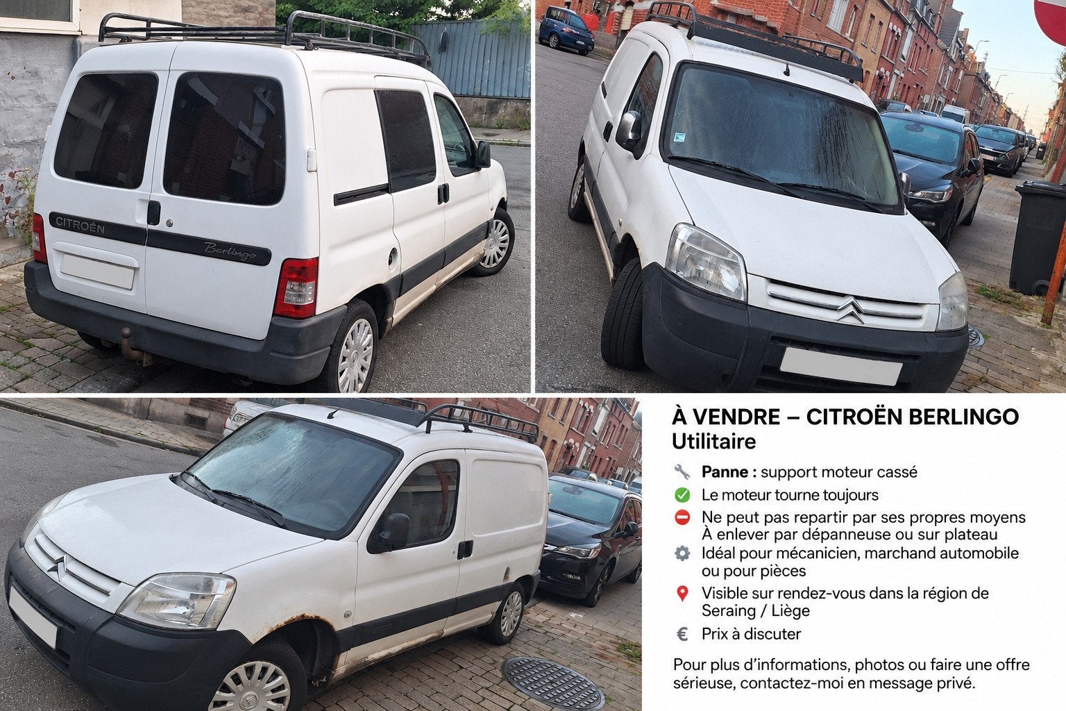 Citroën berlingo, Enlèvement ou Envoi