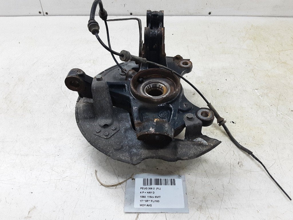 MOYEU DE ROUE AVANT GAUCHE 308 (L3 / L8 / LB / LH / LP), Utilisé, Peugeot
