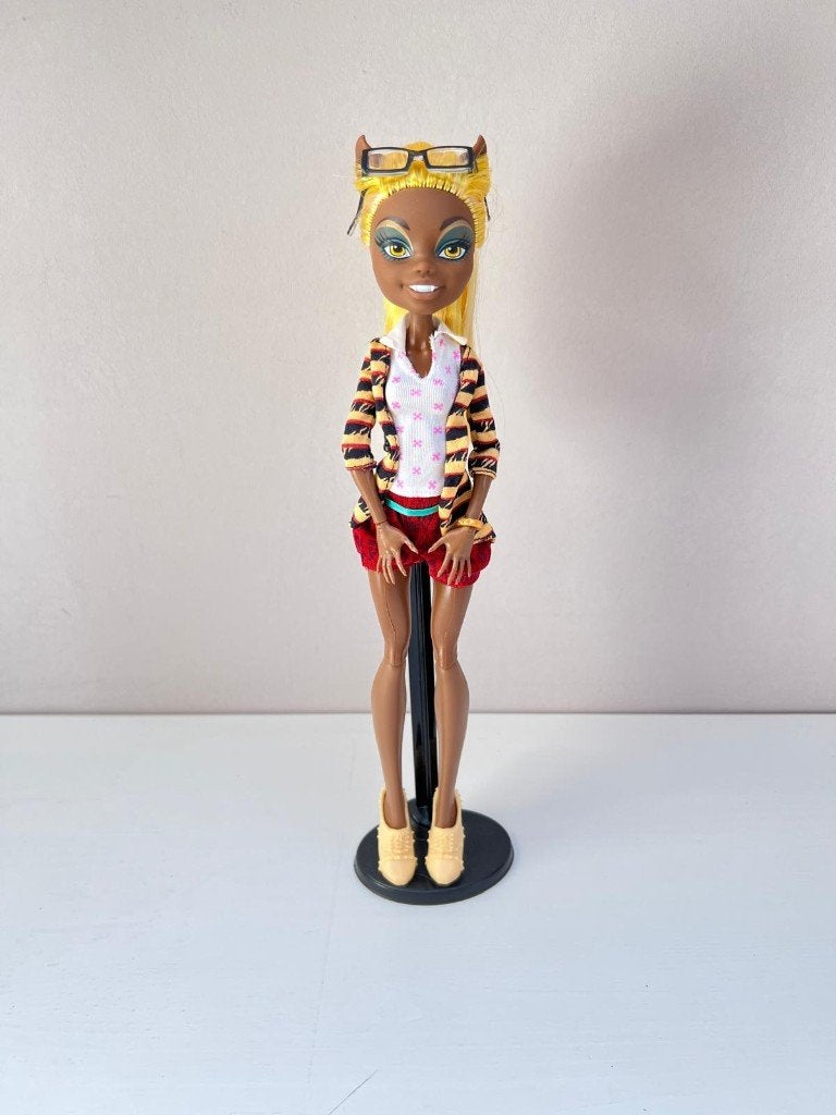 Monster High G1 Clawdia Wolf A Pack of Trouble — compleet, Verzamelen, Ophalen of Verzenden, Gebruikt, Fashion Doll