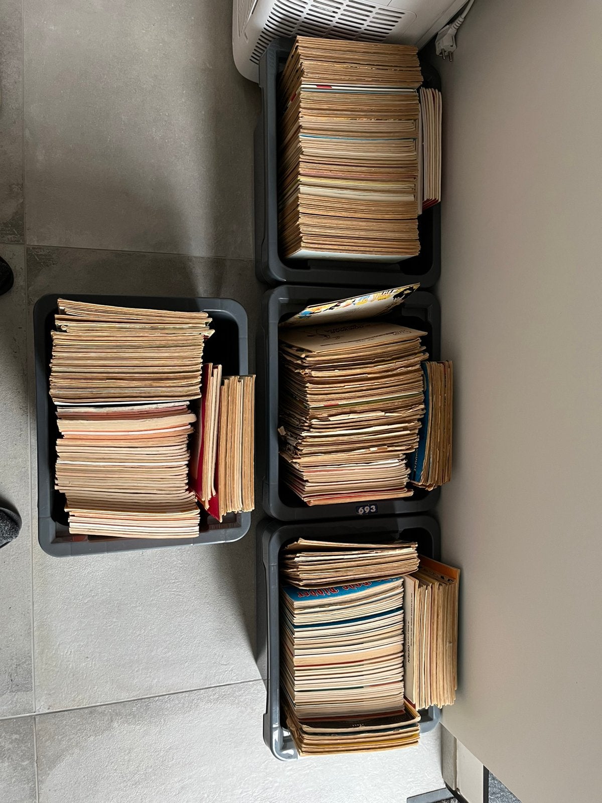 400-tal strips uit de oude doos, Enlèvement, Utilisé