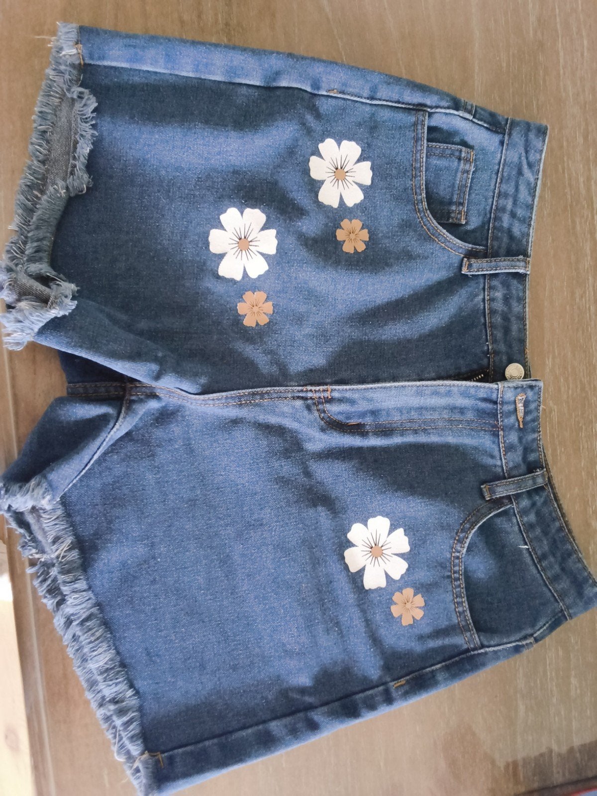 jeansshort maat L, Enlèvement ou Envoi, Comme neuf, Bleu