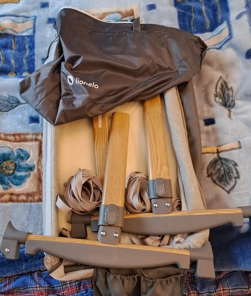 Baby bed met co sleeper, Lionelo Leonie 3in1, Enfants & Bébés, Lit mezzanine ou Lit superposé, Moins de 70 cm, Comme neuf, Enlèvement