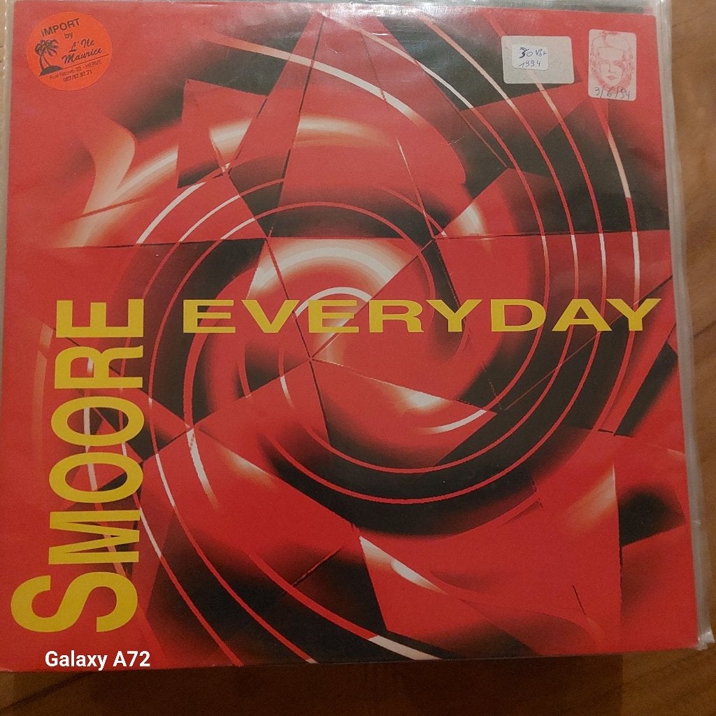 s moore everyday 12 inch maxi, Cd's en Dvd's, Vinyl | Dance en House, Gebruikt, Trance, Ophalen of Verzenden, 12 inch