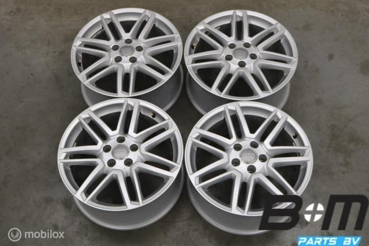 ORIGINEEL! 18 inch velgen Audi A6 4G! 4G0601025CA, Gebruikt, Velg(en)