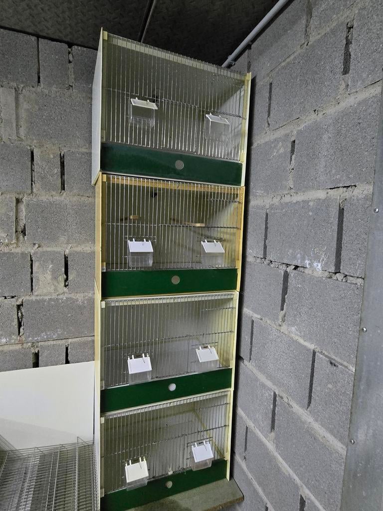 Heesakkers kooien 4 stuks in 1 koop met verlichting, Dieren en Toebehoren