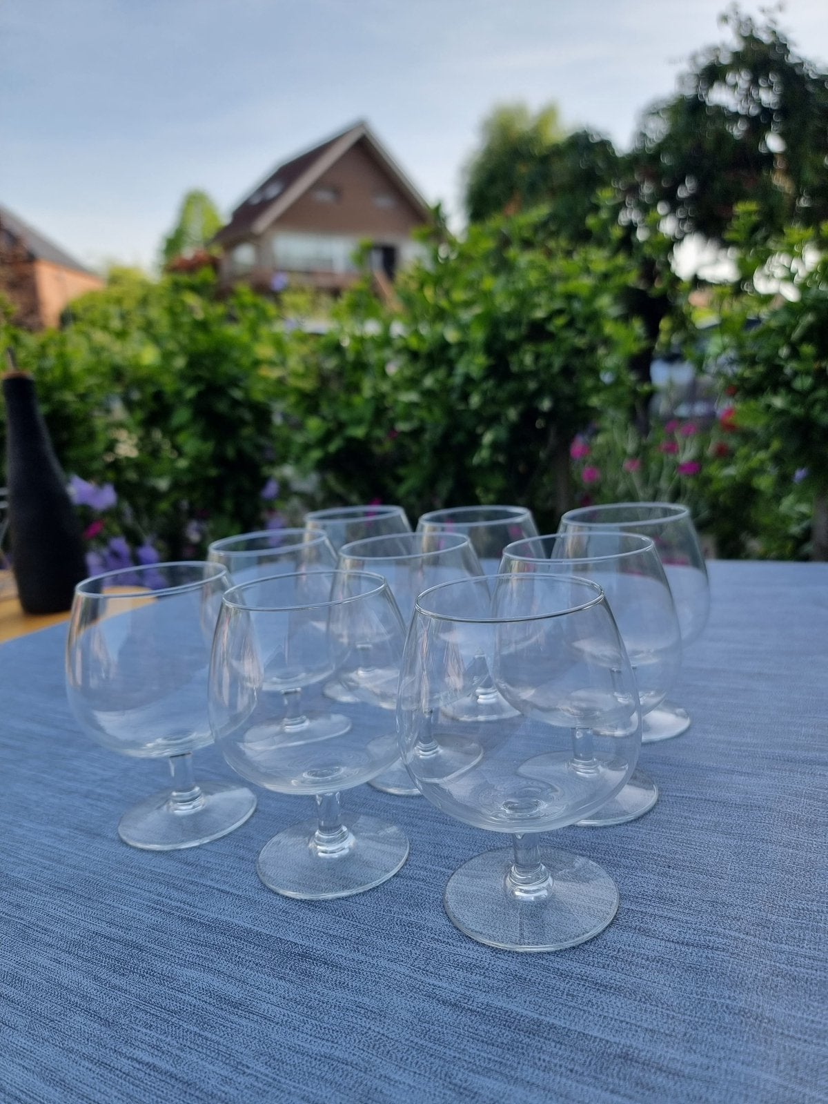 Lot de 9 verres à cognac, Enlèvement, Comme neuf, Autres types
