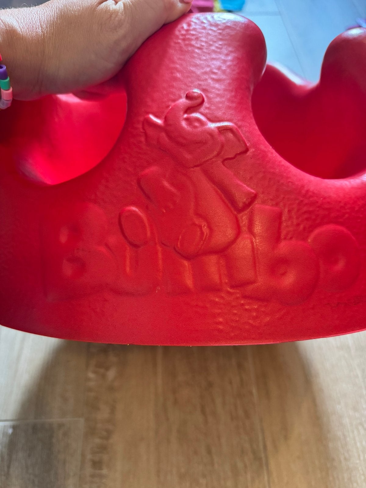 Bumbo zitje rood, Ophalen, Zo goed als nieuw