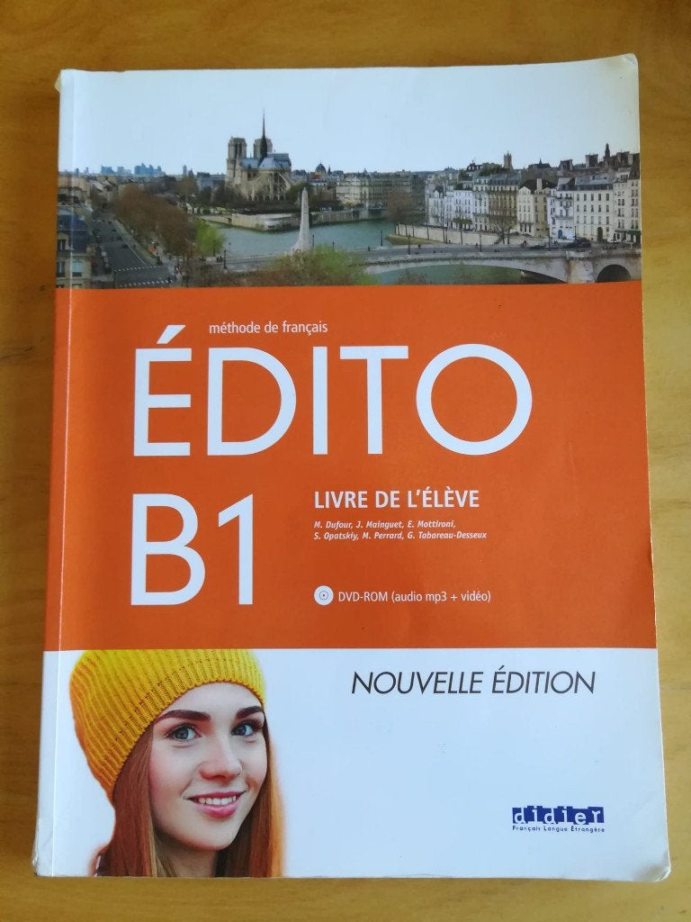 Méthode de français Edito B1, Enlèvement ou Envoi, Comme neuf, Non-fiction
