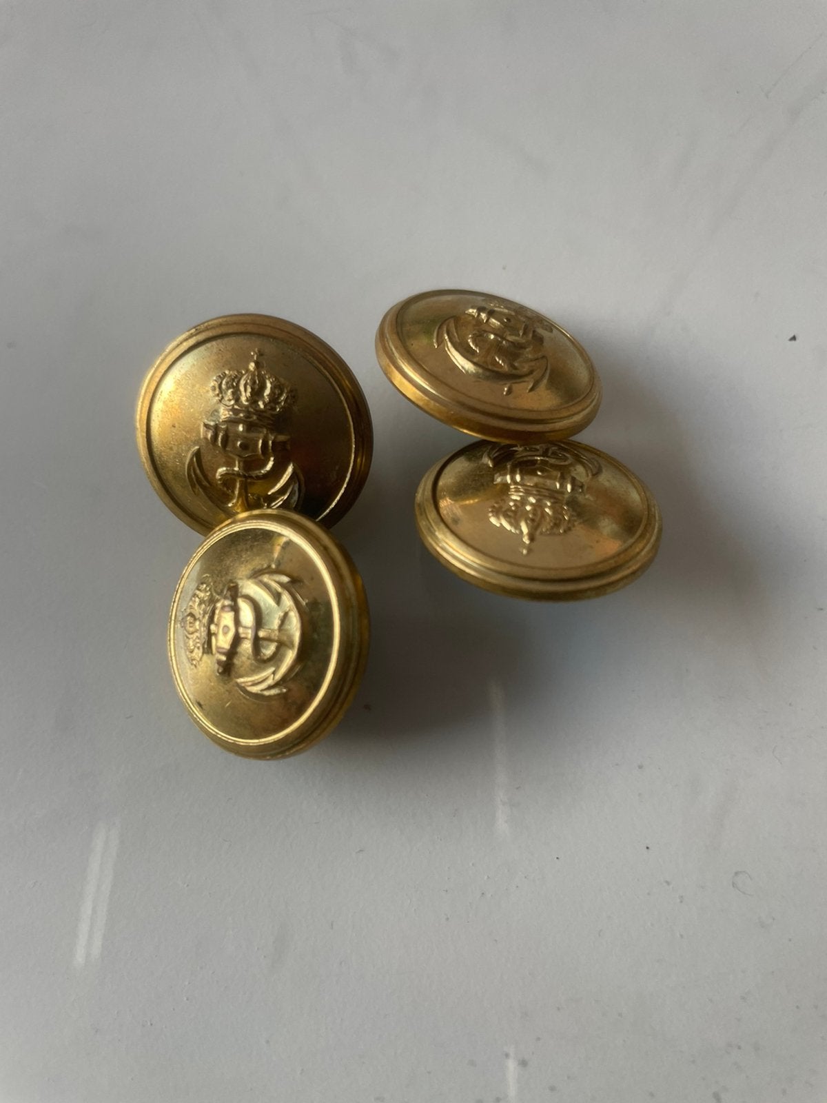 Boutons d’uniforme militaire, Handtassen en Accessoires, Manchetknopen, Gebruikt