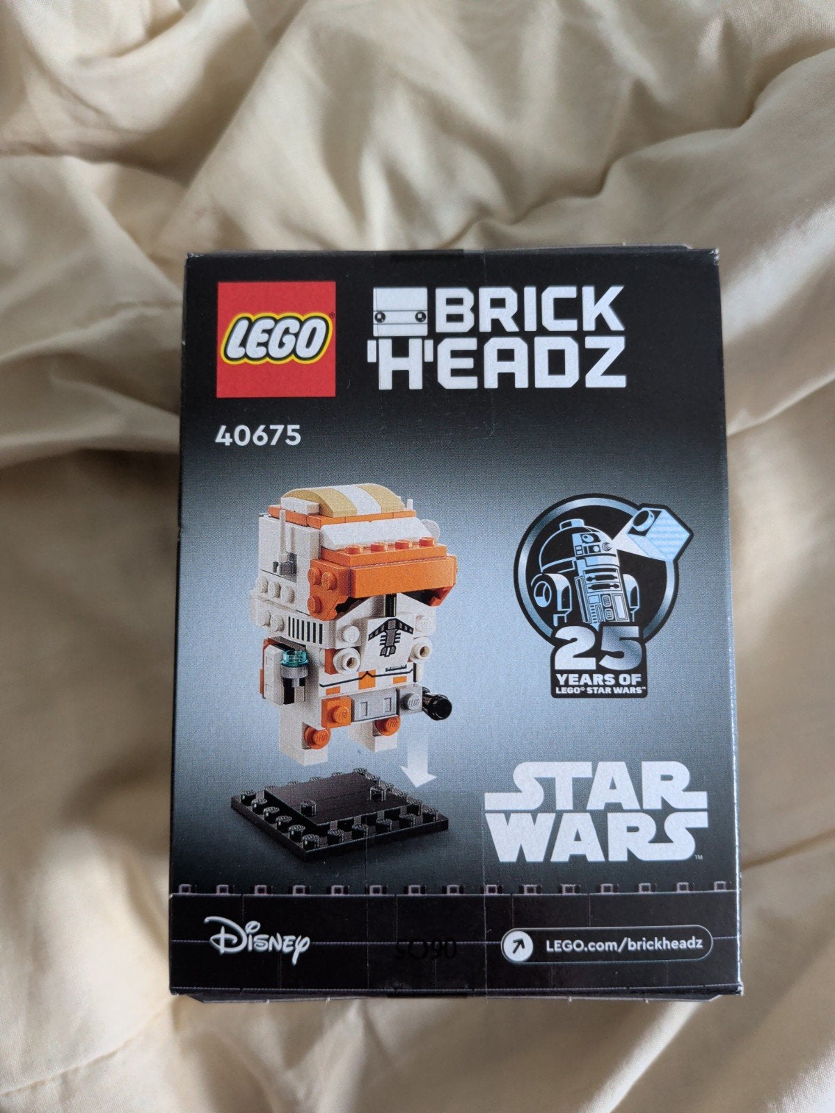 lego brick headz clone commander Cody non ouvert, Enlèvement ou Envoi, Neuf, Figurine