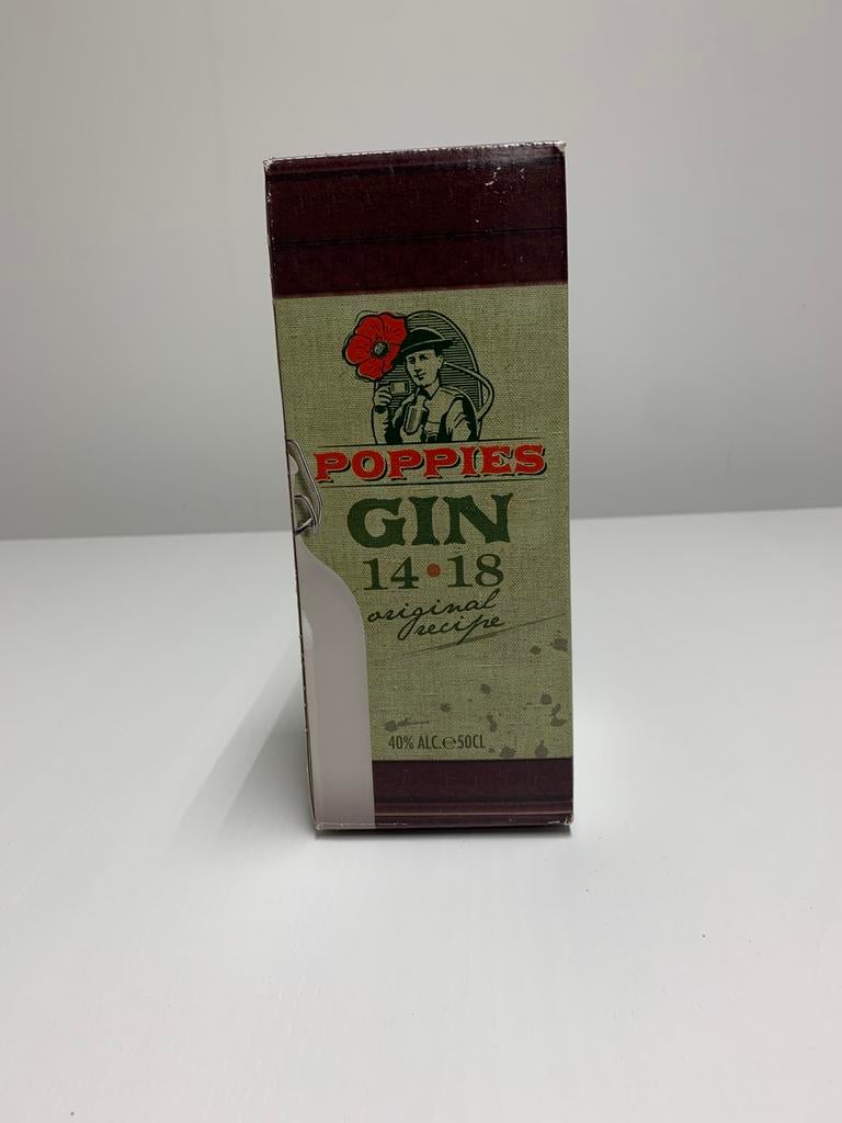 Rubbens Poppies Gin 50cl 40%, Verzamelen, Ophalen, Nieuw, Overige typen, Vol