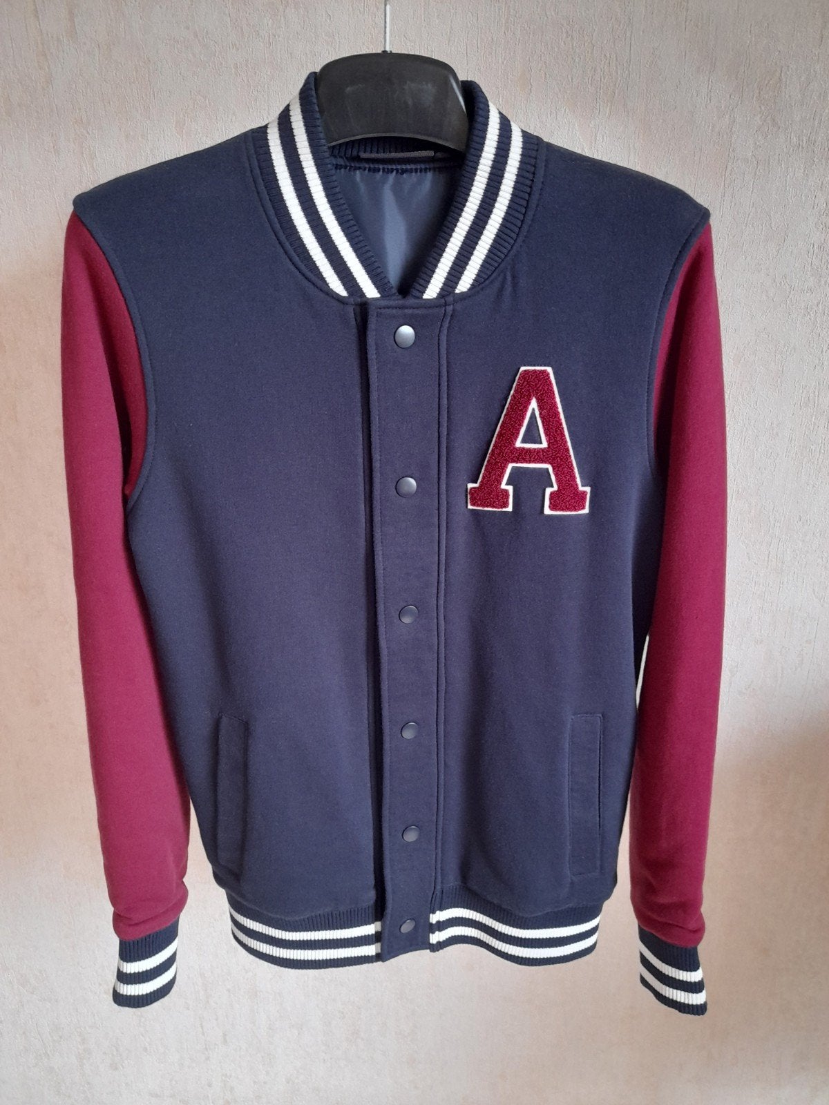 Veste de baseball, Neuf, Enlèvement ou Envoi, Bleu, Taille 46 (S) ou plus petite