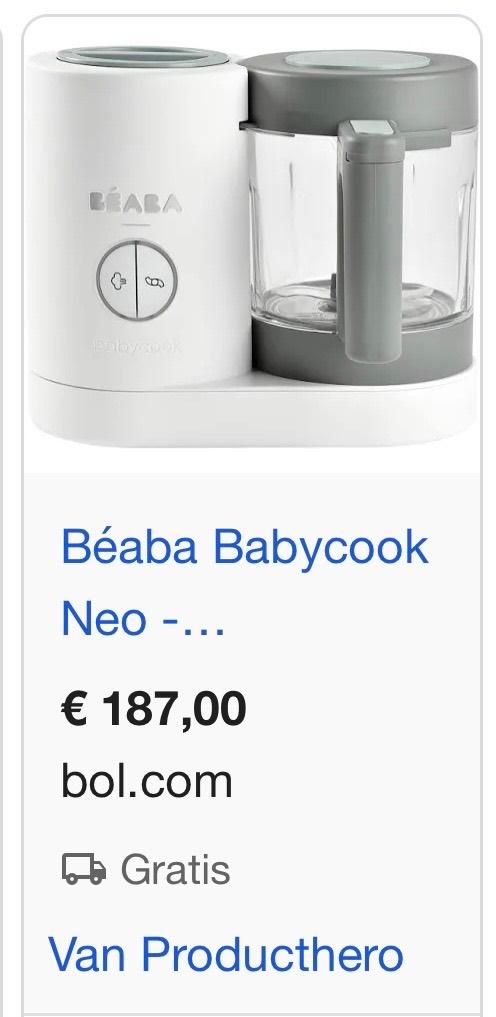 Babycooker Béaba, Kinderen en Baby's, Ophalen, Zo goed als nieuw