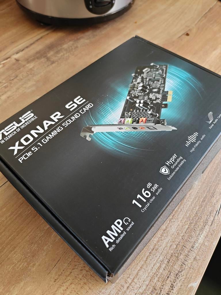 Asus xonar se geluidskaart, Enlèvement