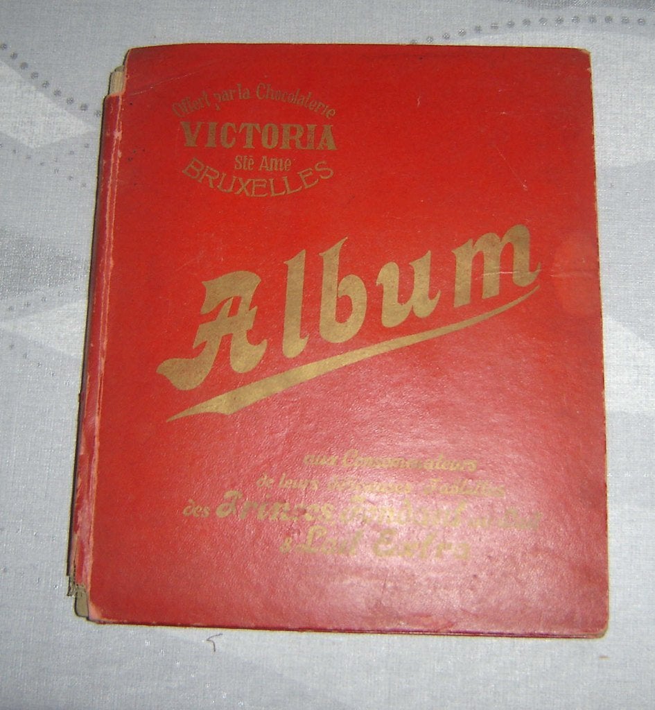 Chromo Album Victoria Chocolade Insteek leeg, Verzenden, Gelezen, Victoria Chocolade, Plaatjesalbum