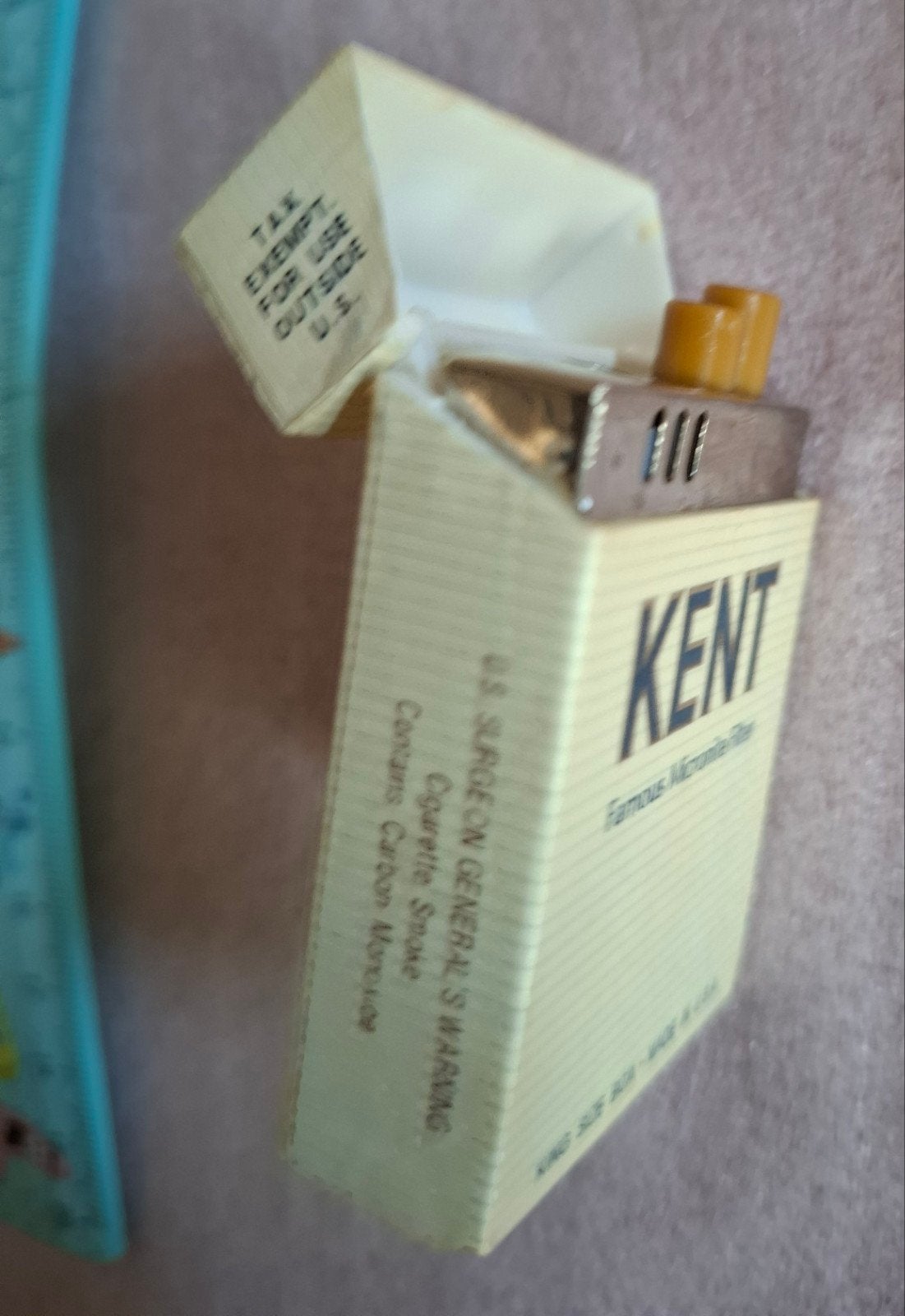 Vintage Aansteker Briquet Kent Marlboro 10, Collections, Enlèvement ou Envoi, Comme neuf, Briquet