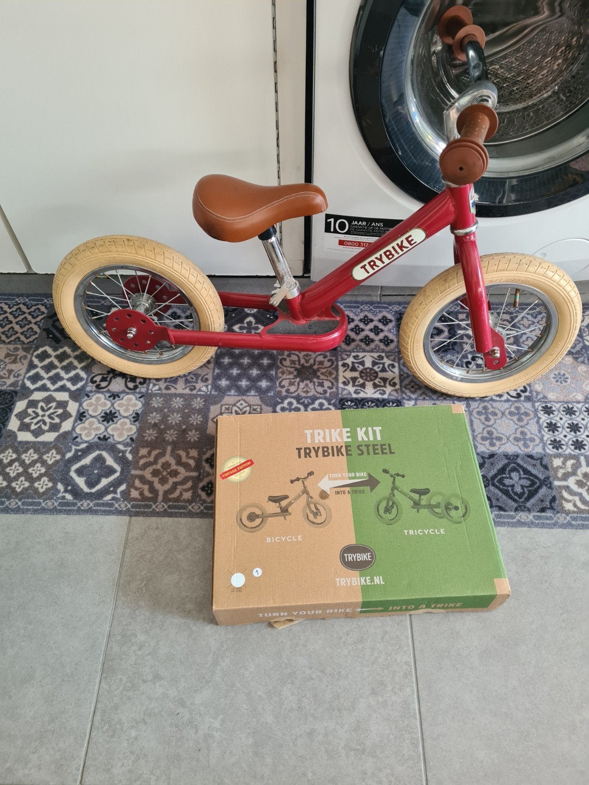 trybike loopfiets 2 in 1 zo goed als nieuw, Kinderen en Baby's, Ophalen, Loopfiets