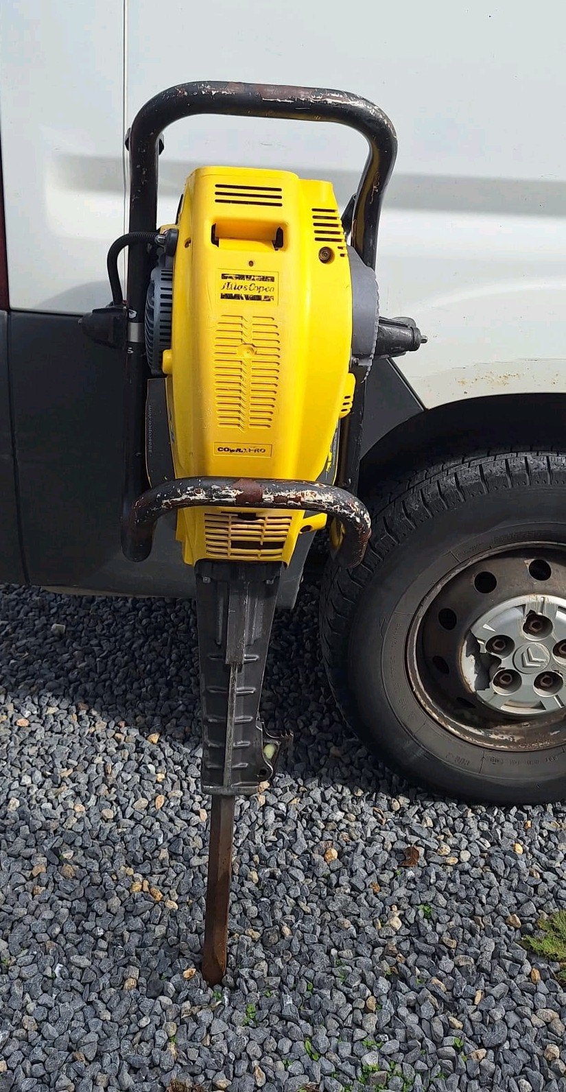 ATLAS COPCO COBRA drilboor, betonbreker, Breekhamer, Ophalen