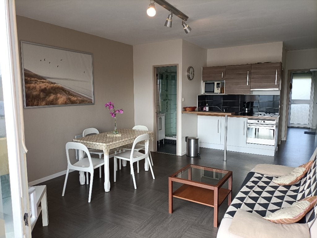 Cosy F2 à 250m de la plage Baie Somme/côte opale, Vacances, Propriétaire, Village, TV, 1 chambre