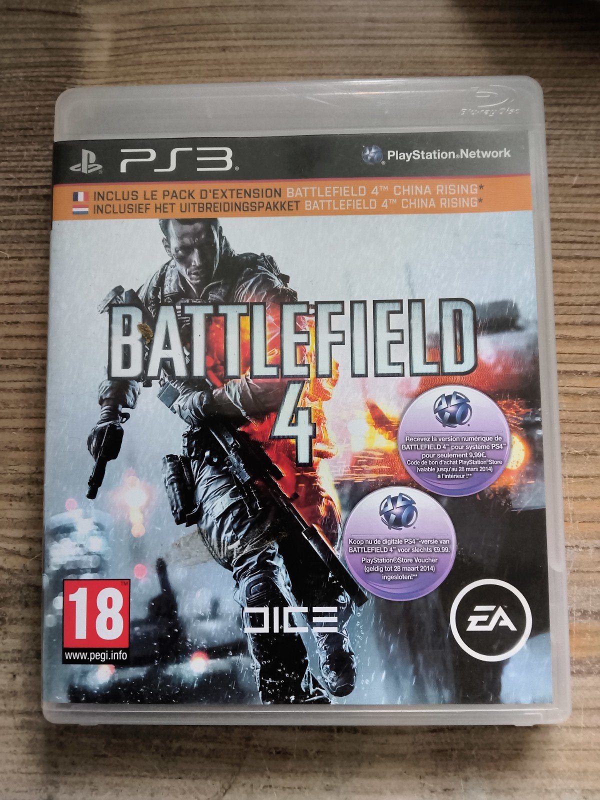 Battlefield 4 pour PlayStation 3, Online, Shooter, À partir de 18 ans, Comme neuf