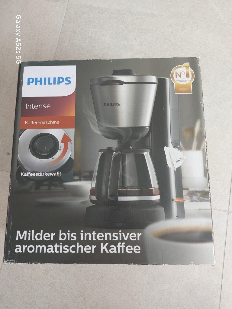 Philips machine à café - Neuve, jamais utilisée, Enlèvement ou Envoi, Cafetière, 10 tasses ou plus, Café moulu
