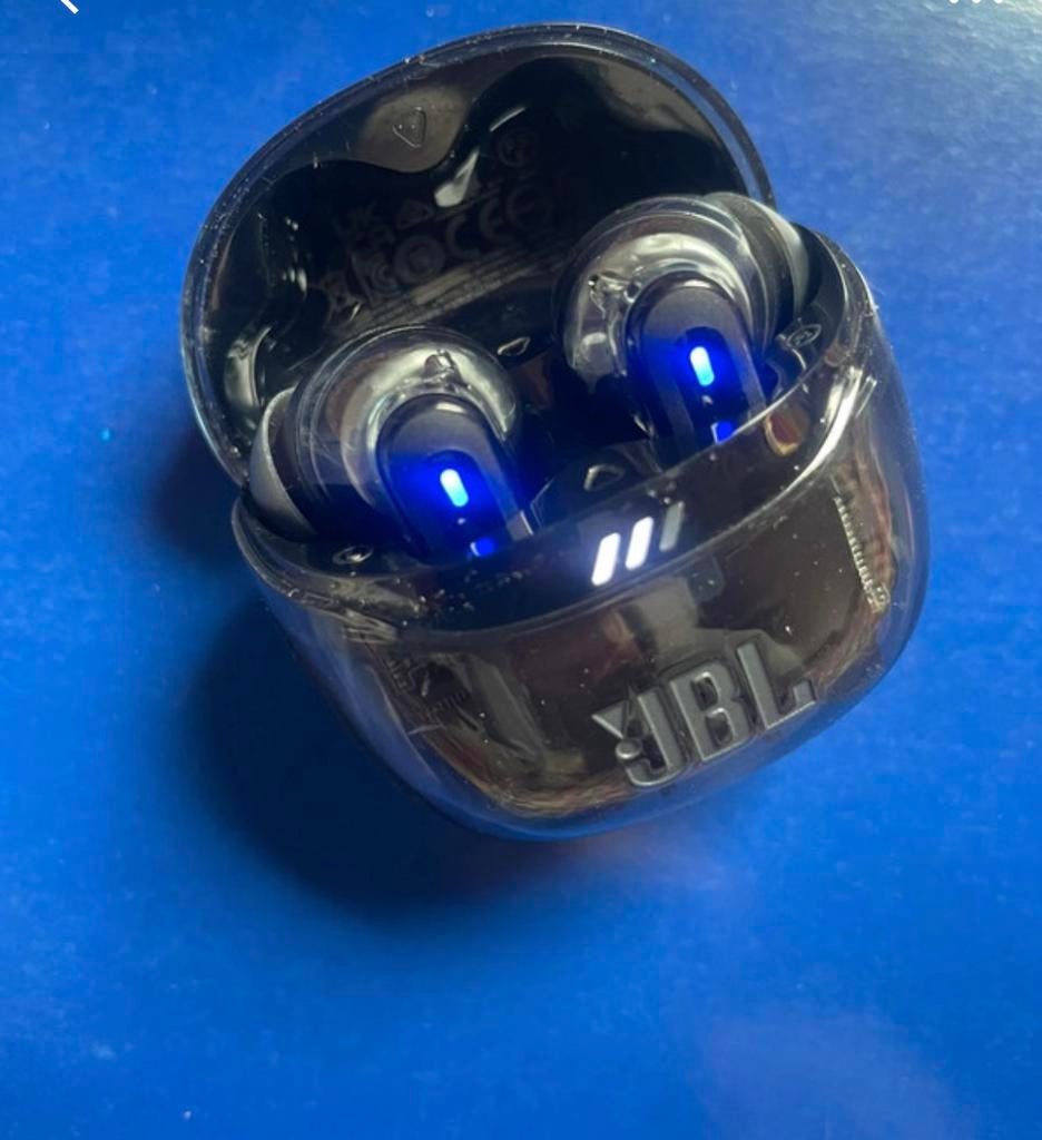 JBL wireless earphones Tune Flex 2 Transparent Black, Op oor (supra aural), Zo goed als nieuw, Draadloos, Ophalen
