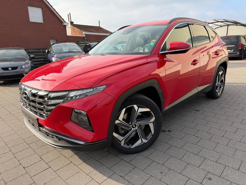 Hyundai Tucson 1.6 Hybride léger, Autos, Rouge, Euro 6, Entreprise, Carnet d'entretien