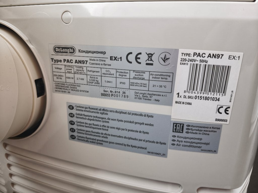 De'Longhi Pinguino mobiele airconditioner — zeer goede staat, Elektronische apparatuur, Overige elektronische apparatuur, Ophalen of Verzenden