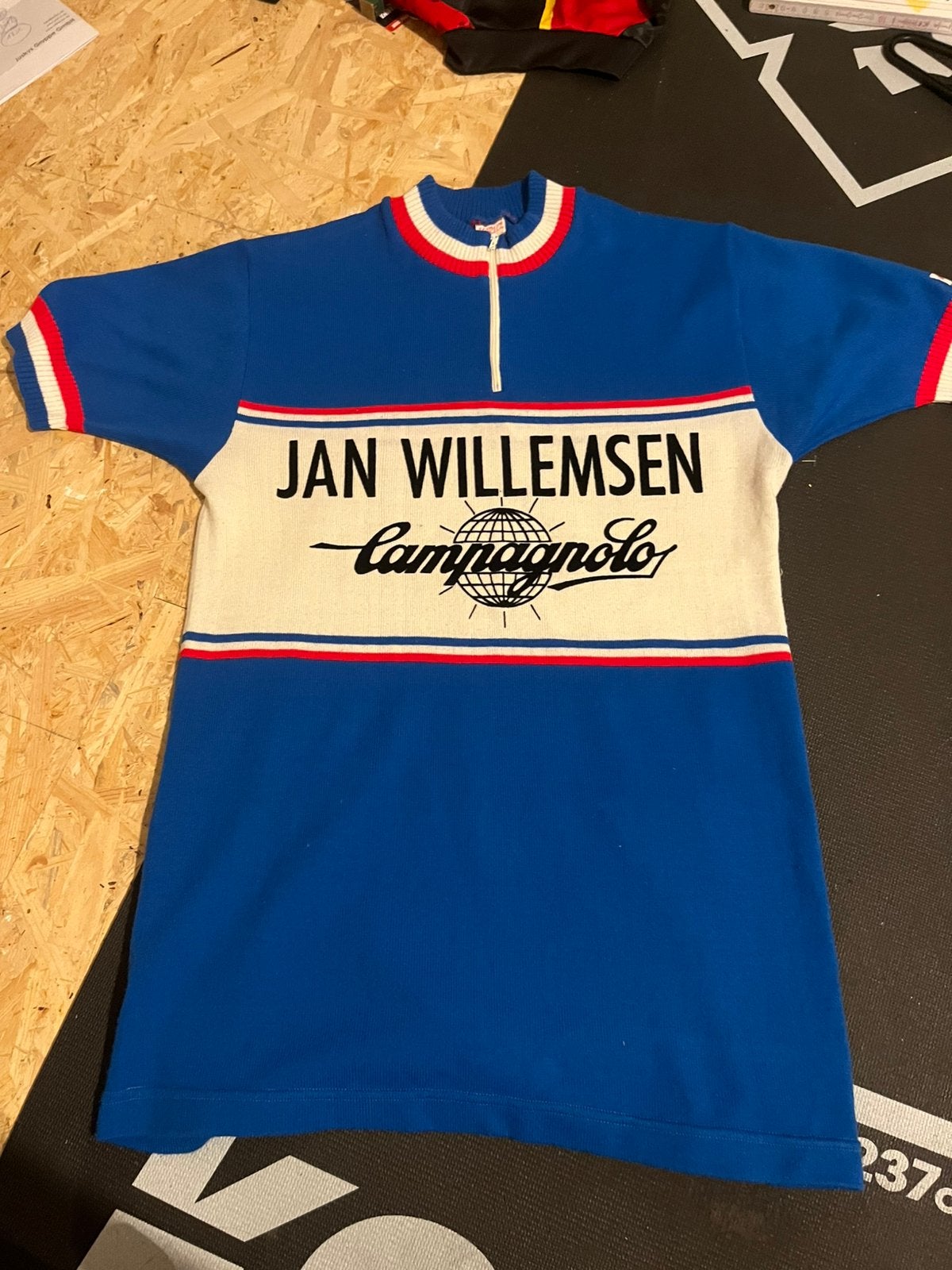 Vintage koerstrui jan willemsen campagnolo, Ophalen of Verzenden, Zo goed als nieuw