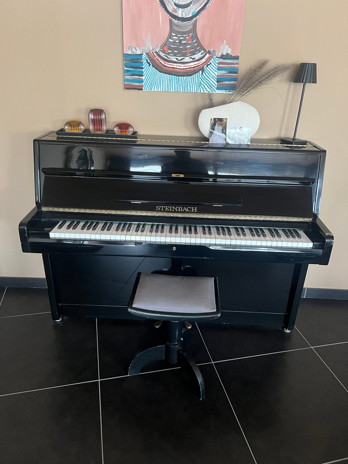Steinbach buffet piano, Musique & Instruments, Pianos, Brillant, Enlèvement, Utilisé, Piano