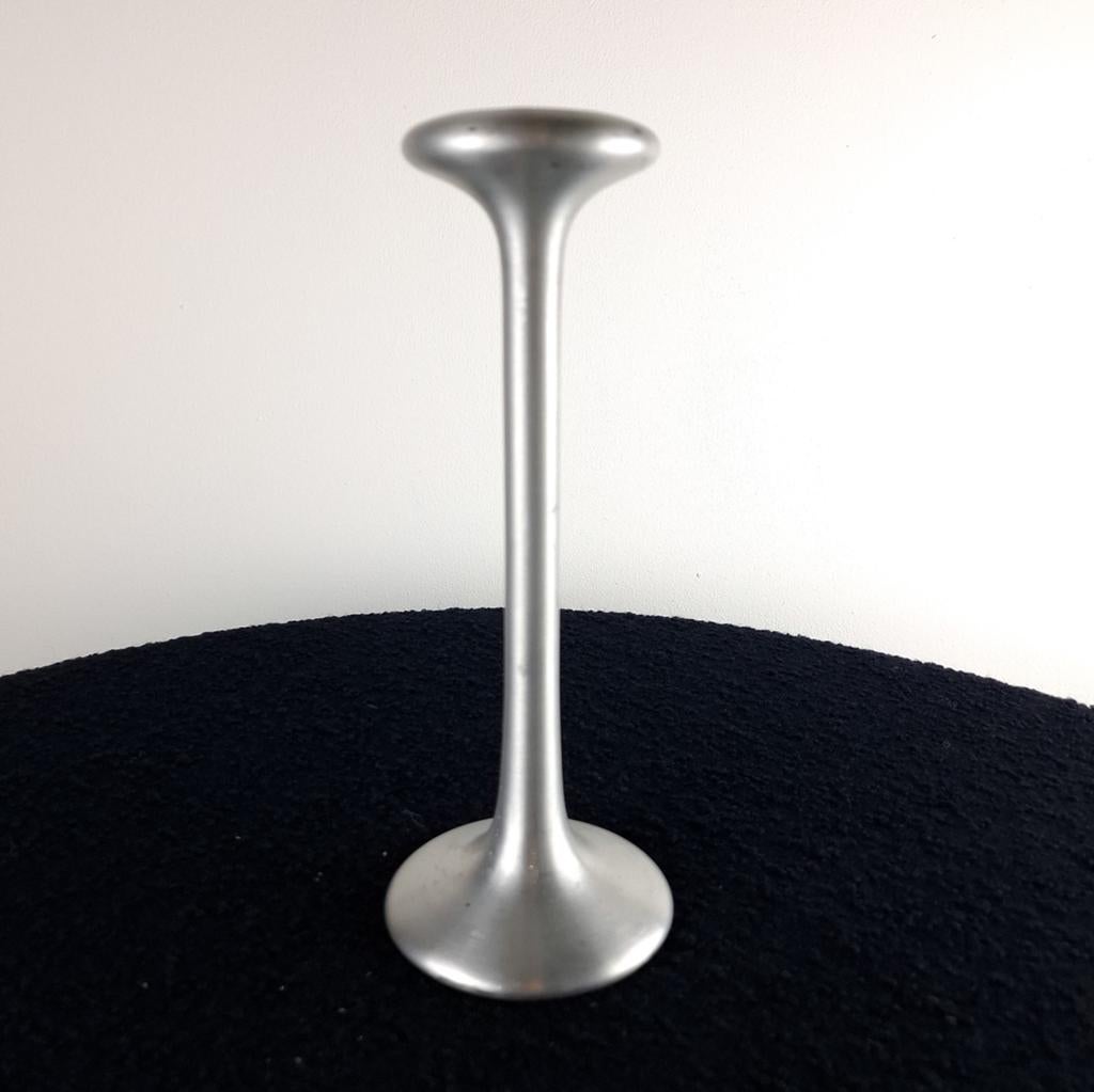 Vintage Ikea kandelaar Kägla Carl Öjerstam aluminium, Huis en Inrichting, Woonaccessoires | Kandelaars en Kaarsen, Kandelaar, Ophalen of Verzenden