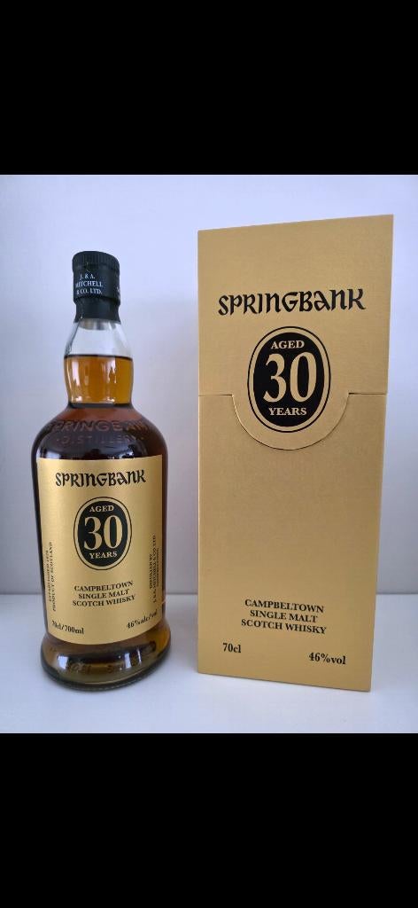 Whisky Springbank 30y 2025, Overige gebieden, Overige typen, Nieuw, Ophalen of Verzenden