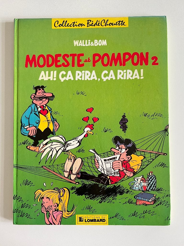 BD Modeste et Pompon 2 Ah ! ça rira, ça rira !, Livres, BD, Enlèvement ou Envoi, Une BD, Walli, Utilisé