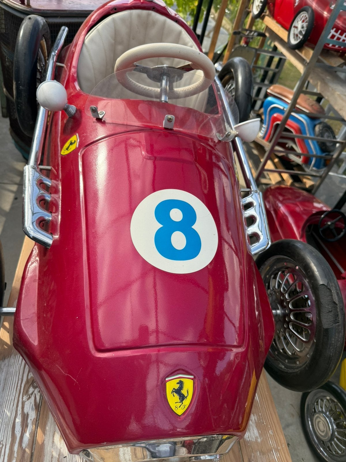Ferrari F2 1980/90, Enlèvement