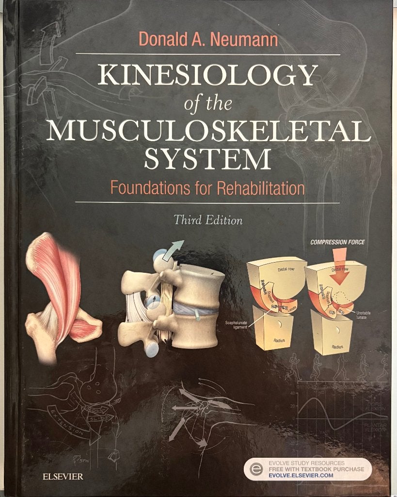 Kinesiology of the Musculoskeletal System, Boeken, Ophalen, Zo goed als nieuw, Hoger Onderwijs, Donald A. Neumann