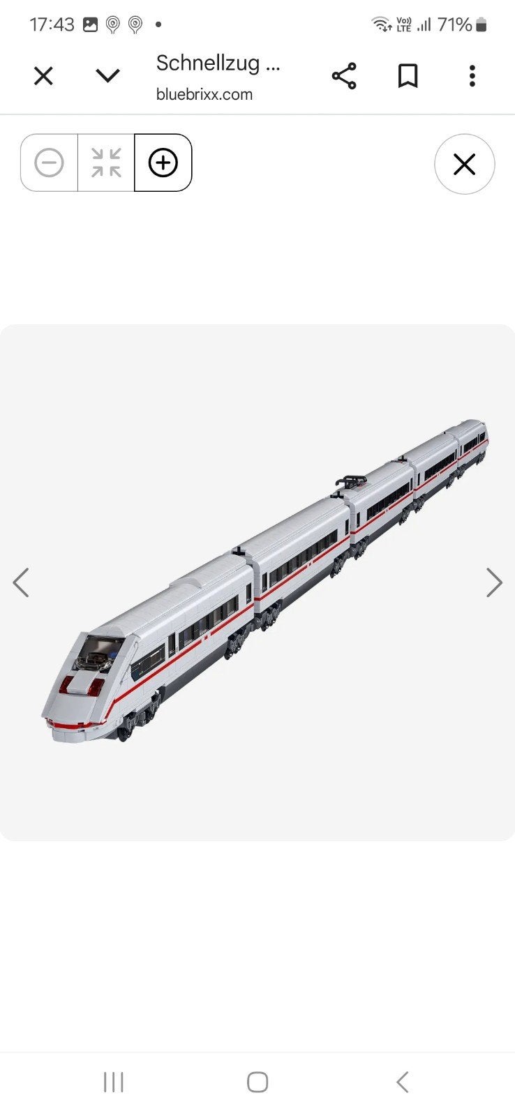 train bluebrixx 103738 Nouveau scellé, Enlèvement ou Envoi